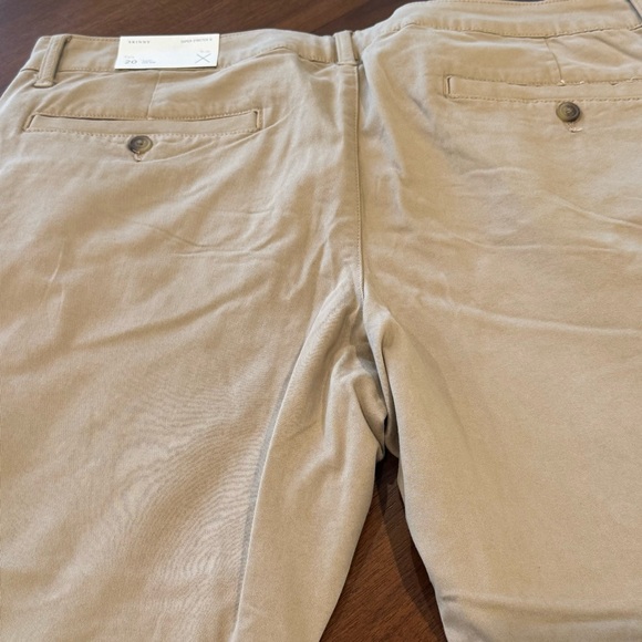New American Eagle Outfitters Khaki Super Stretch X Skinny Low Rise Pants 20S - Picture 6 of 7